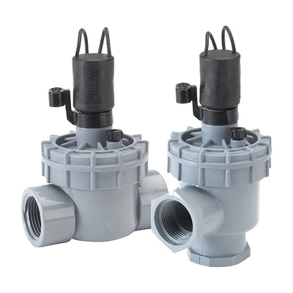 Irritrol Globe Valve 1 in. w/ Flow Control Male x Barb