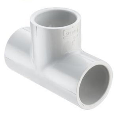 Sch 40 PVC Tee 3/4 in. Socket