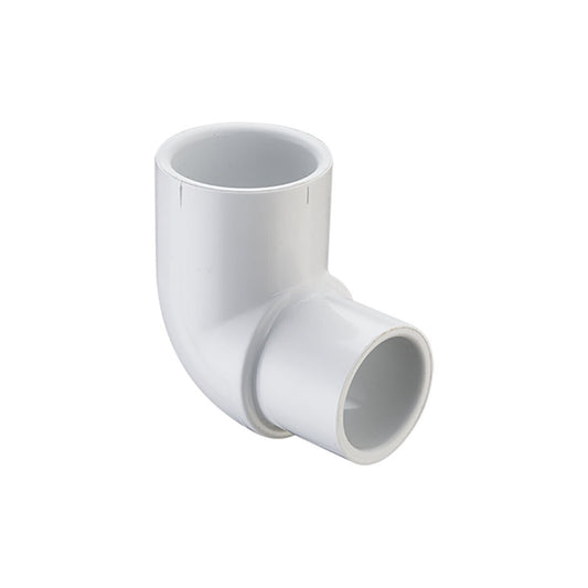 Spears Schedule 40 Reducing PVC Elbow 90 Degree Soc 1-1/4 in. x 1 in.