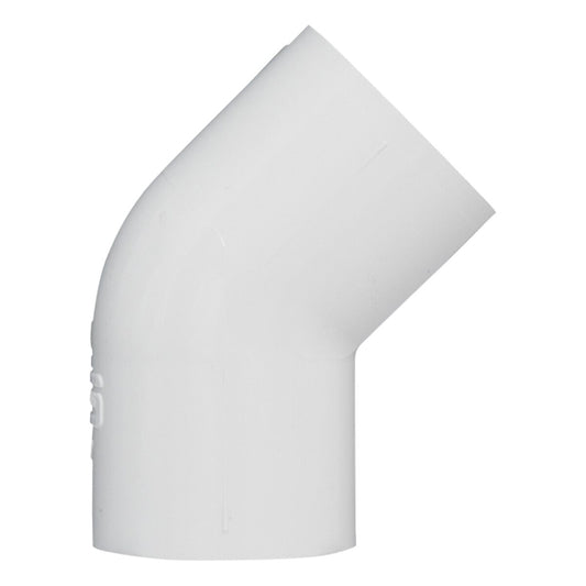 Sch 40 PVC 45 Degree Elbow 1 in. Socket