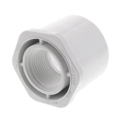 438-131 Sch 40 PVC Reducer Bushing Flush Style 1 in. x 3/4 in. Spigot x FIPT | Spears