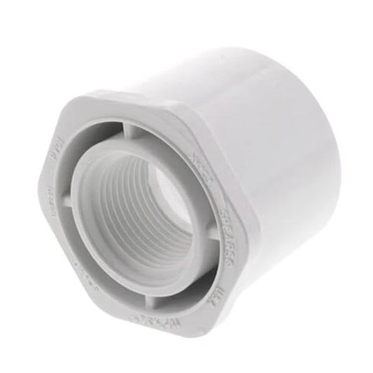 438-131 Sch 40 PVC Reducer Bushing Flush Style 1 in. x 3/4 in. Spigot x FIPT | Spears