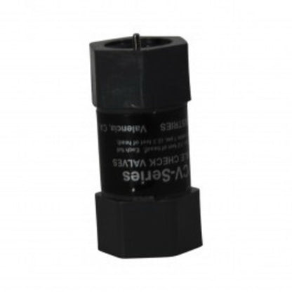 NDS Adjustable Check Valve Gray PVC 1/2 in. FIPT x MIPT