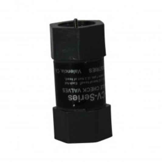 NDS Adjustable Check Valve Gray PVC 1/2 in. FIPT x MIPT