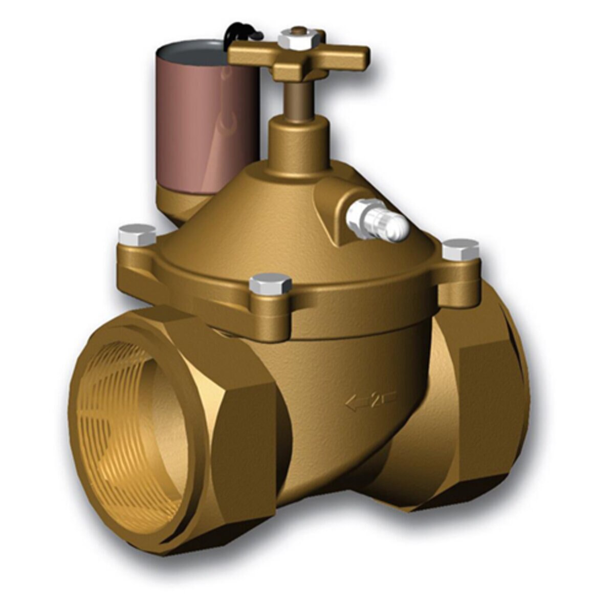 Griswold DWS RCV Valve Dirty Water Normally Closed 2 in. FIPT Brass