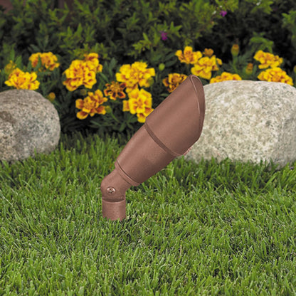 Vista GR-2216 Up Light Aluminum Housing Rust No Lamp