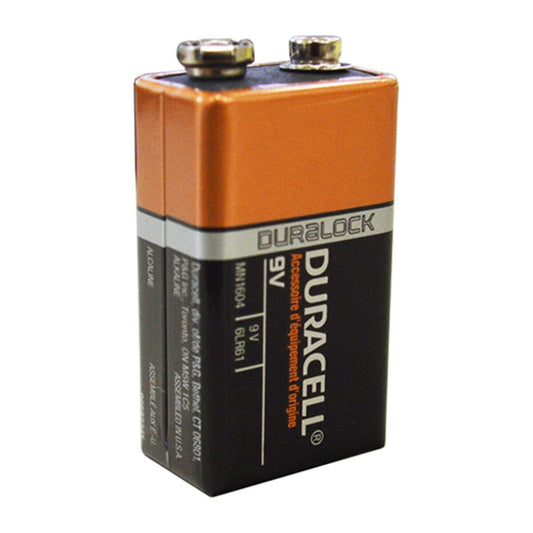 Duracell 9V Battery Reliable 5 Year Life for Electronics | MN1604