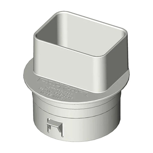 Polylok Downspout Adapter 2 in. x 3 in. x 4 in.