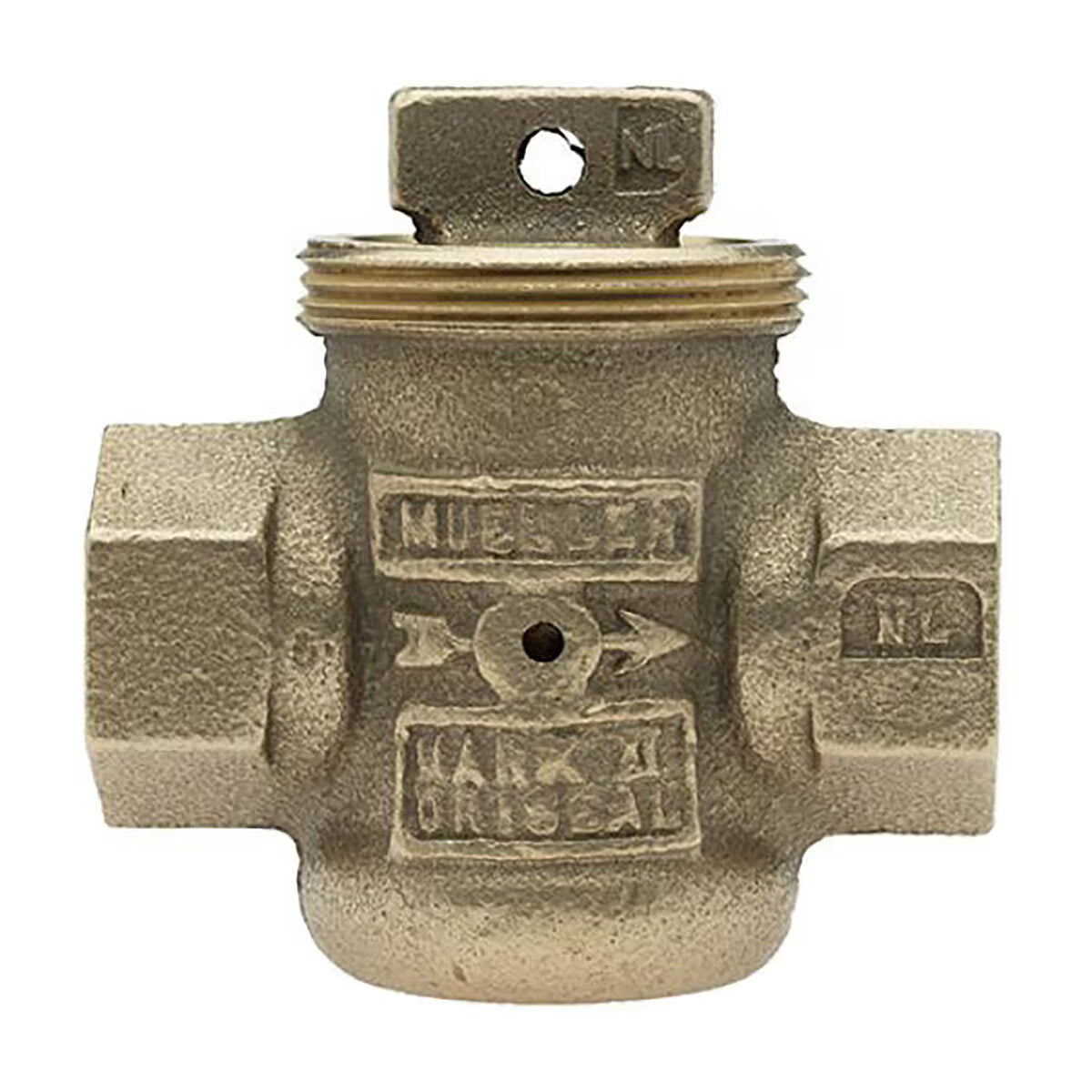 Mueller H10288-NE Stop & Waste Valve No Lead 3/4 in.