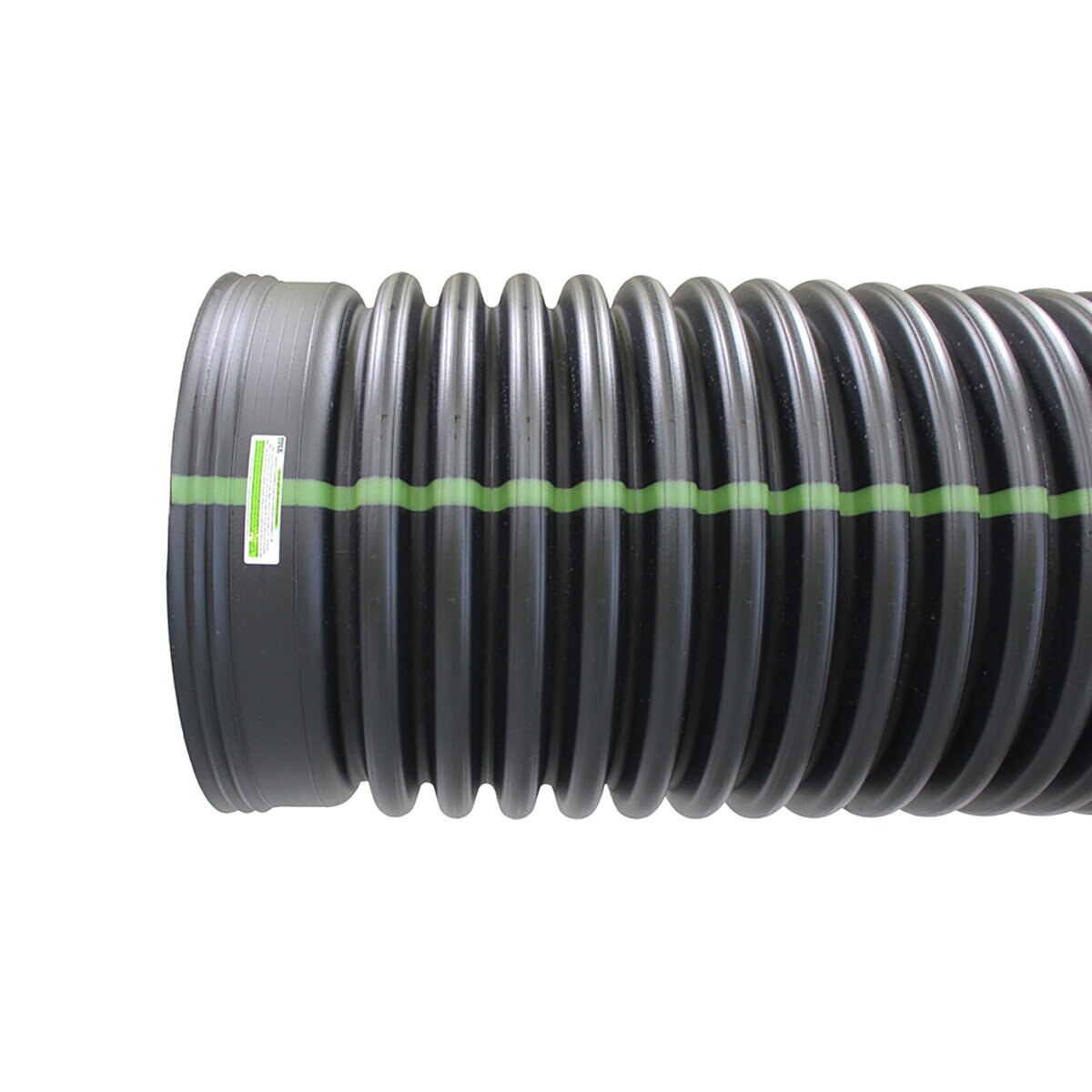 ADS N-12 Watertite Dual Wall Solid Pipe 10 in. Bell