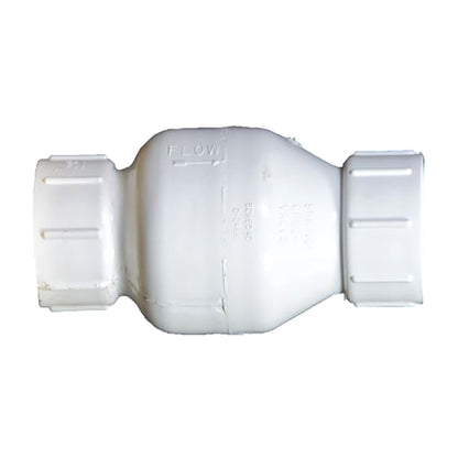 NDS Adjustable Spring Check Valve White 3/4 in.
