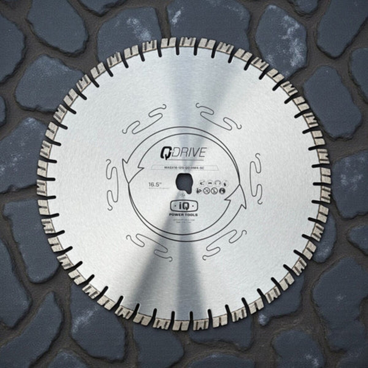 IQ Tools 16-1/2 in. Q-Drive Extreme Hard Materials Blade (Silent Core)