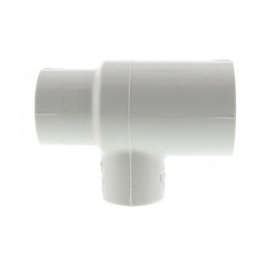 401-124  1 in. x 3/4 in. x 1/2 in. Red Tee Soc PVC Fitting | Spears