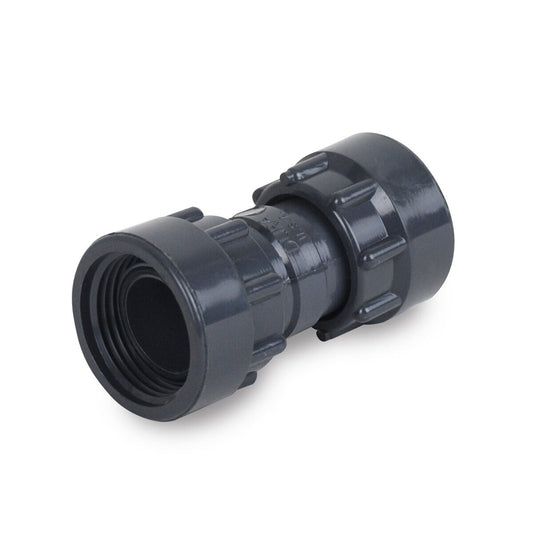 Dura329-010  Manifold Coupling 1 in. Swivel x Swivel with O-Ring