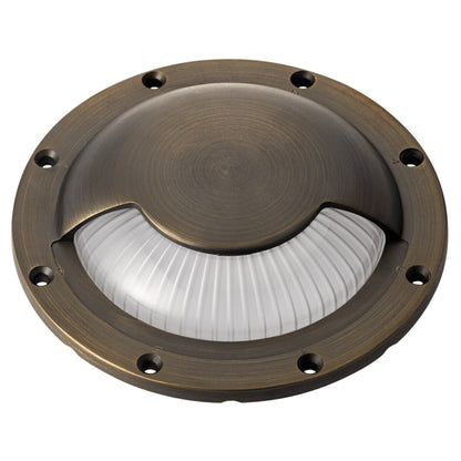 Kichler16093CBR   16093 Side Fire Lid VLO In-Ground Side-Fire Accessory Centennial Brass