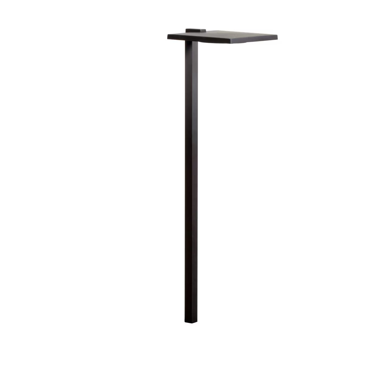 Kichler 16196BKT30  6 in. Shallow Shade Path Light Black Finish 3000K LED