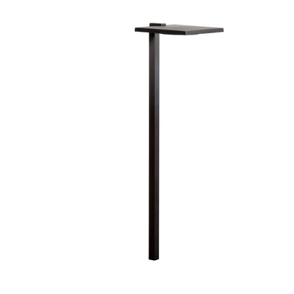 Kichler 16196BKT30  6 in. Shallow Shade Path Light Black Finish 3000K LED