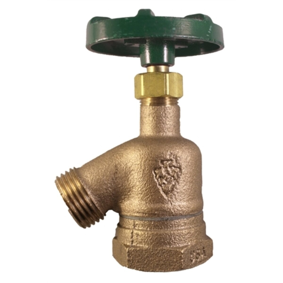 Champion Garden Valve Lead Free Brass 1 in. FIPT x MHT