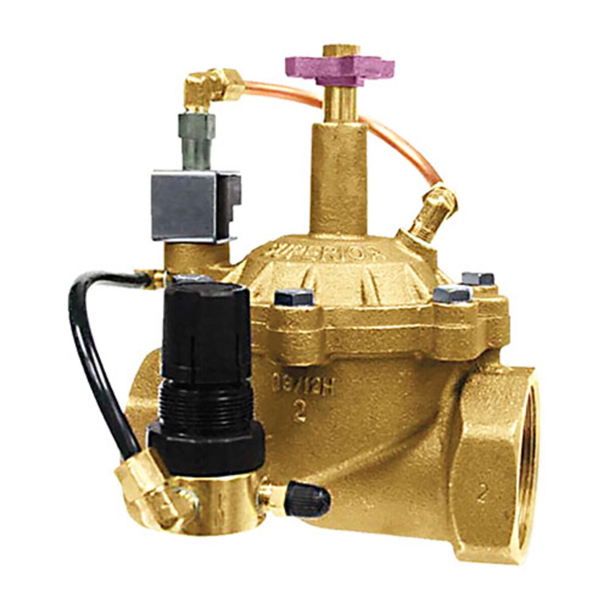 Superior Electric Valve 2 in. w/ Pressure Regulator Normally Open