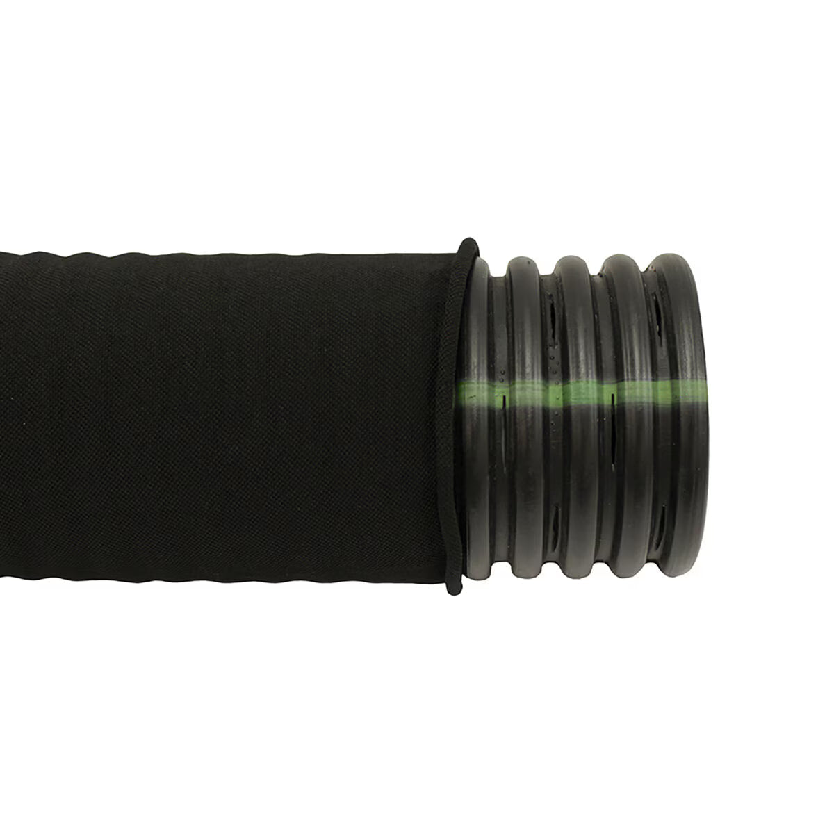 ADS Single Wall Perforated Pipe Black Plastic 6 in. x 20 ft.