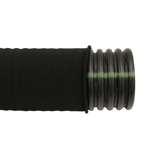 ADS Single Wall Perforated Pipe Black Plastic 6 in. x 20 ft.