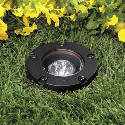 Vista  GW-5262-B-NL  Well Light Aluminum Housing Black No Lamp