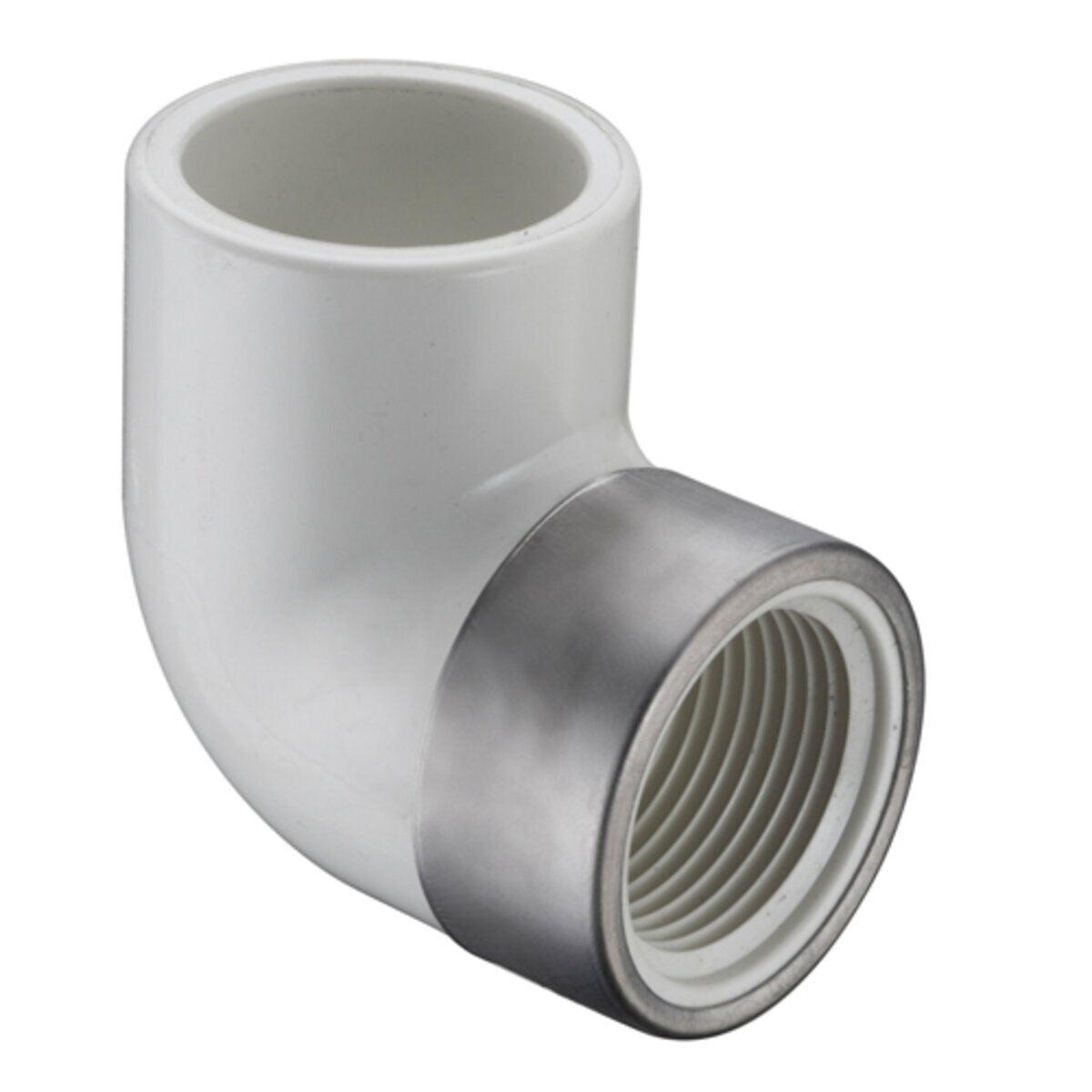 407-131SR Sch 40 PVC Special Reinforced 90 Degree Reducing Elbow 1 in. x 3/4 in. Socket x FIPT | Spears