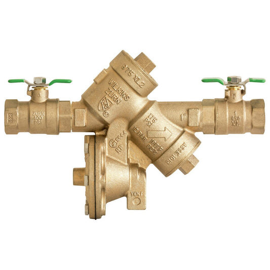 Wilkins 975XL2 Reduced Pressure Principle Assembly 1-1/2 in. Lead Free with Ball Valves | 112-975XL2