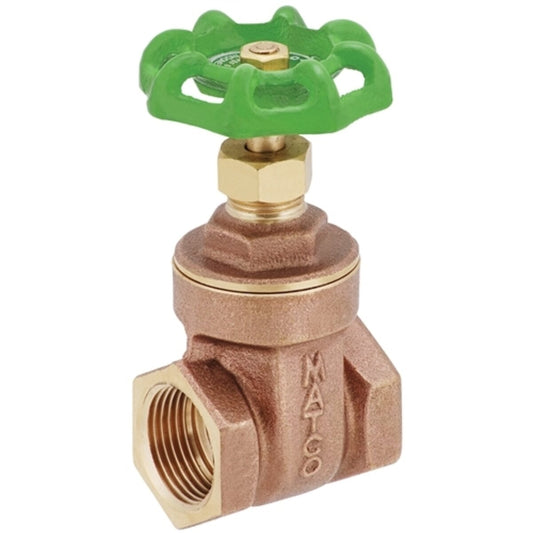 Matco Full Port Gate Valve Lead Free Brass 1 in. FIPT