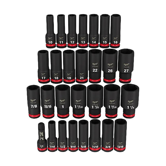 Milwaukee 1/2 in. DR 29 Piece Impact Socket Set