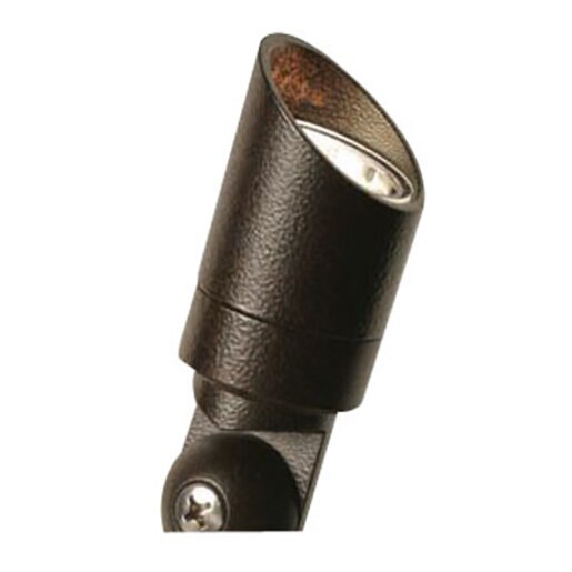 FX Luminaire MPNLBZ MP Mini Up Light, No Lamp, MR-11 GU4 Base, Bronze Metallic