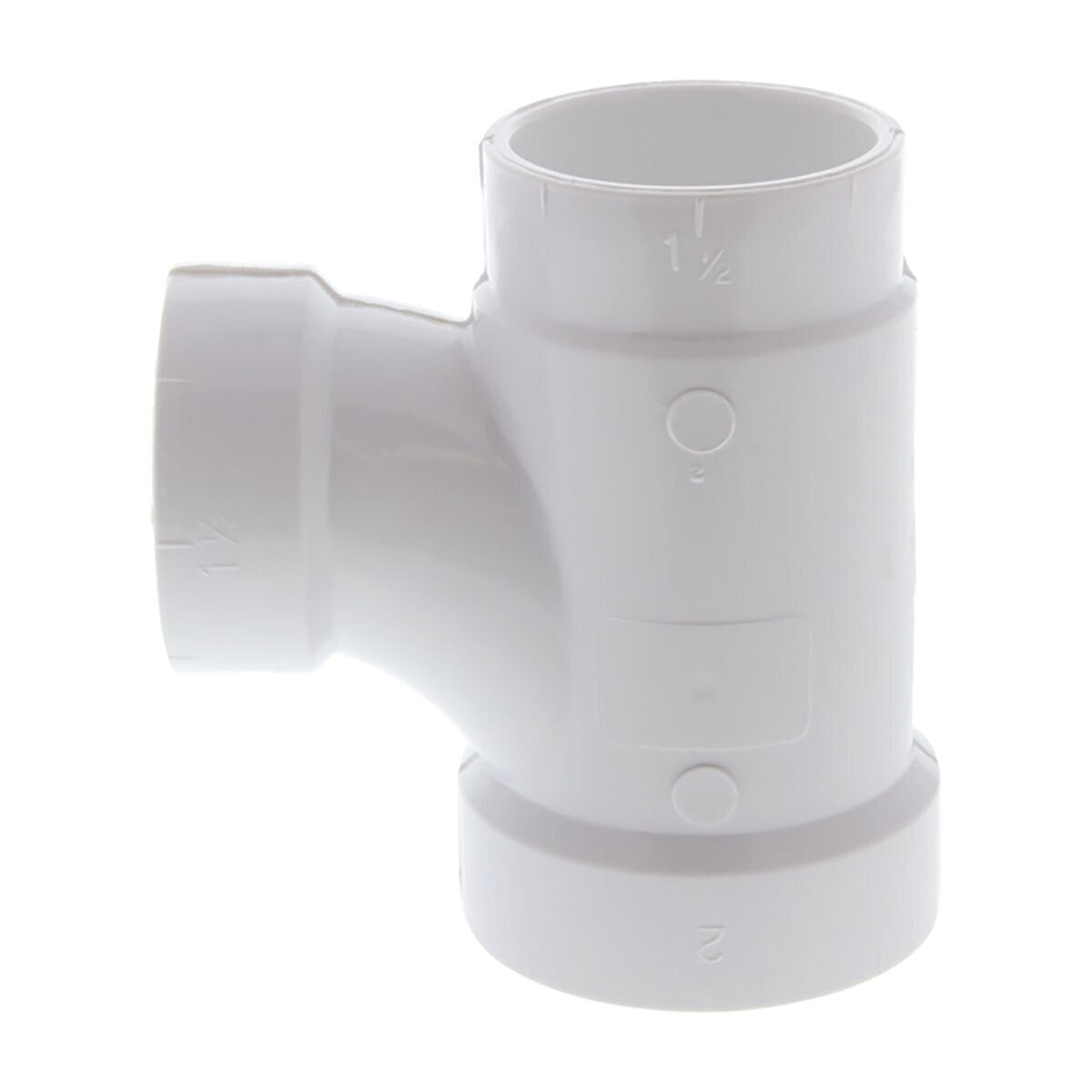 Nibco K098700  DWV Tee PVC 3 in. Hub x Hub x Hub