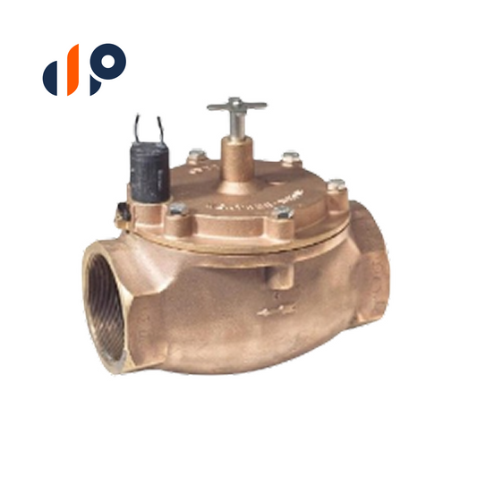 Weathermatic  8200CR-10D  Globe Valve 8200 Brass 1 in. w/ Flow Control FIPT x FIPT