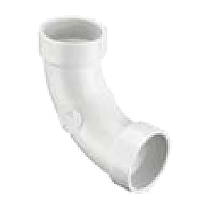 P304-030  Dwv Long Sweep 1/4 Bend White PVC 3 in. Hub x Hub | Spears