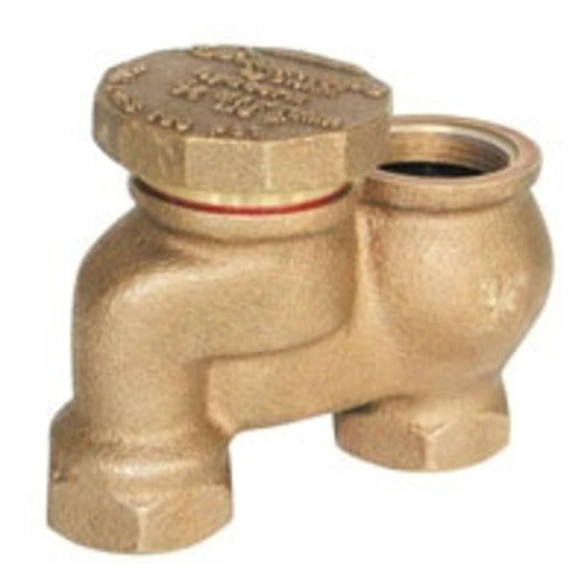 Buckner ASB07Y  Anti-Siphon Valve Body Yellow Brass 3/4 in. FIPT