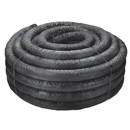 ADS 4 in. x 100 ft. Single Wall Pipe Perforated Black Sock