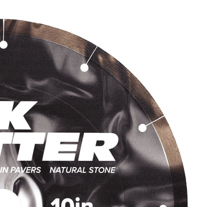 Tile and Stone Technologies 7 in. Wet-Cut Dark Matter Solid Rim Blade