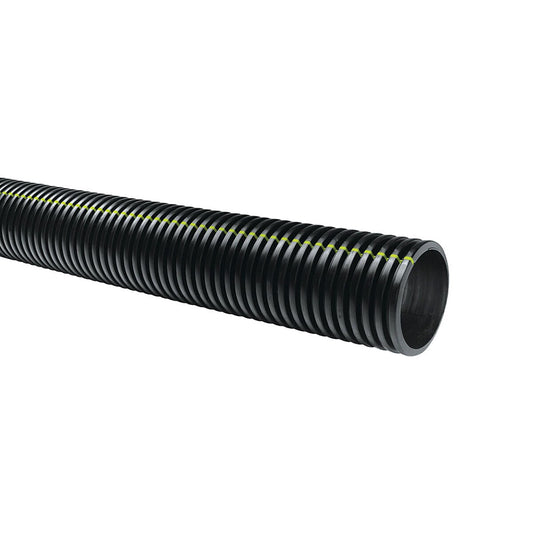 ADS 8 in. x 20 ft. Dual Wall Pipe Solid w/ Coupler