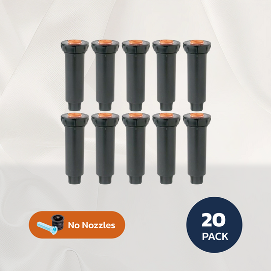20 Rain Bird 1804 4" Pop-Up Spray Body - Landscape Pro Pack - No Nozzles Included