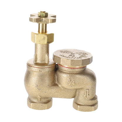 3/4 Manual Anti-Siphon Valve Without Union Brass 466P-075Y