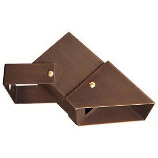 Unique QUA2-NL Quasar 2 Down Light Brass Housing Weathered Brass No Lamp