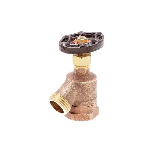 Matco Bent Nose Garden Valve Lead Free Brass 3/4 in. FIPT x MHT