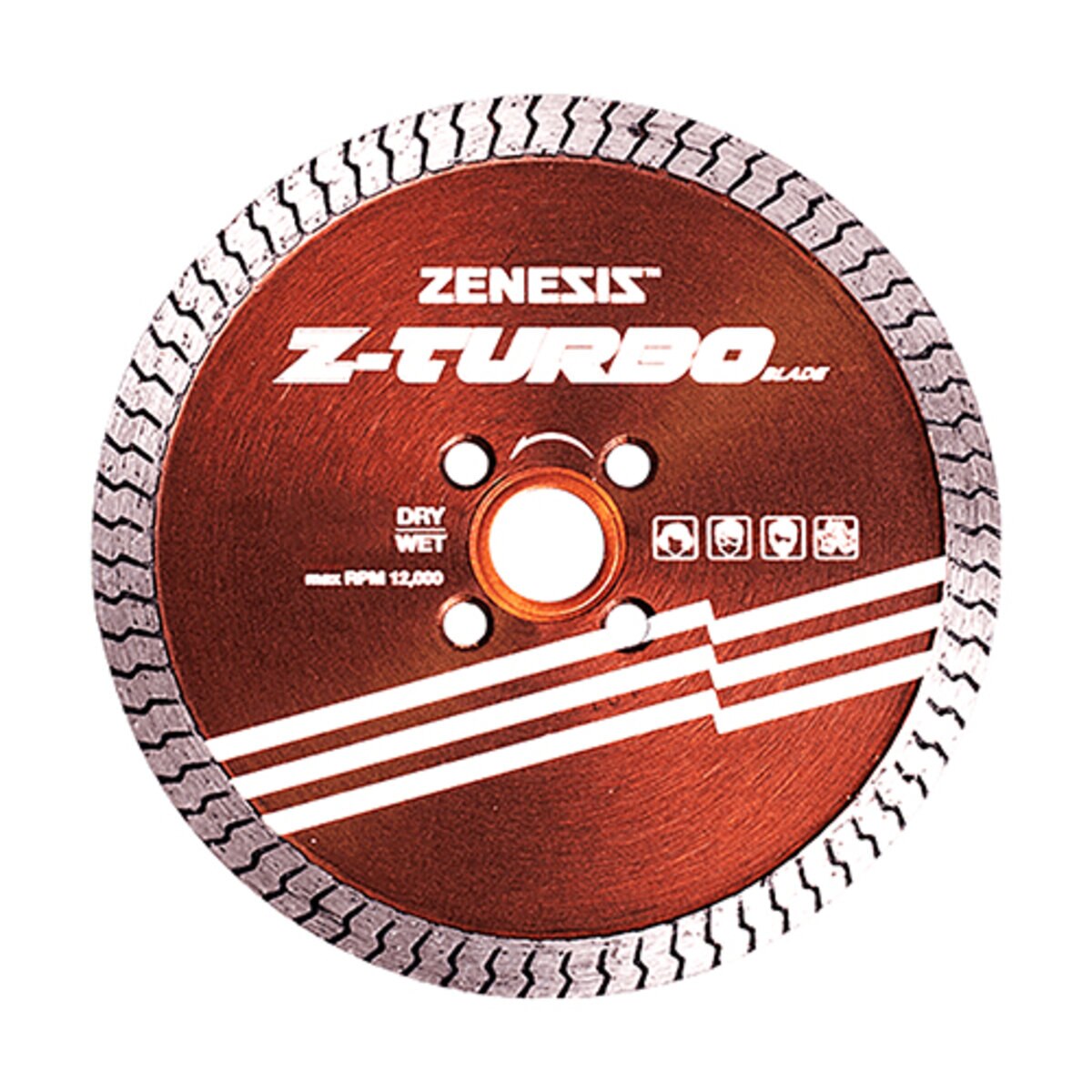 Zenesis 6 in. Wet-Dry Z-Turbo Blade
