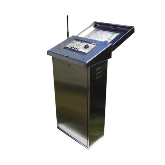 Baseline 3200 200 Station 2-Wire Top Entry Pedestal Stainless Steel Controller