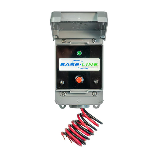 BL-5401  HydroPoint BaseLine Outside Operation Button In Plastic Wall Mount Enclosure