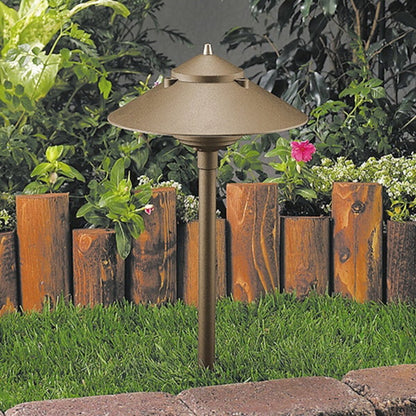 Vista PR-9216 Path Light Aluminum Architectural Bronze Finish 5W 3000K LED