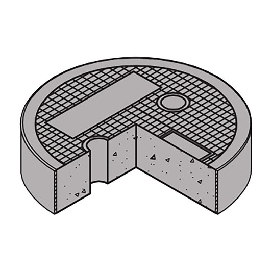 Carson F08 Cover Only Blank Reinforced Concrete