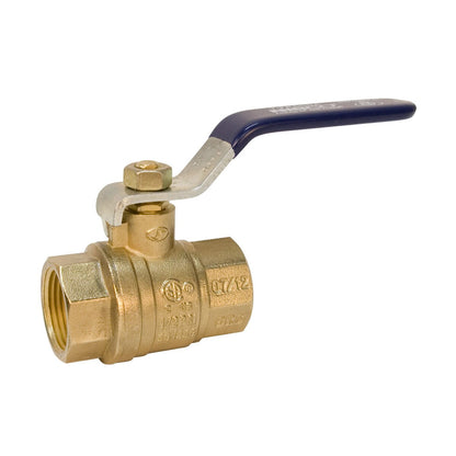 TFP600A 3" Brass Ball Valve Full Port 400psi Thd 2 pc Nibco