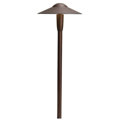 Kichler-15810AZT30R- 15810 Path Light Aluminum Architectural Bronze Finish 4.3W 3000K LED