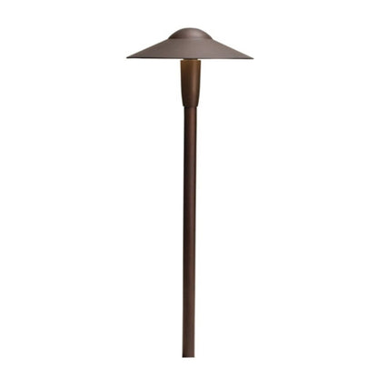 Kichler-15810AZT30R- 15810 Path Light Aluminum Architectural Bronze Finish 4.3W 3000K LED